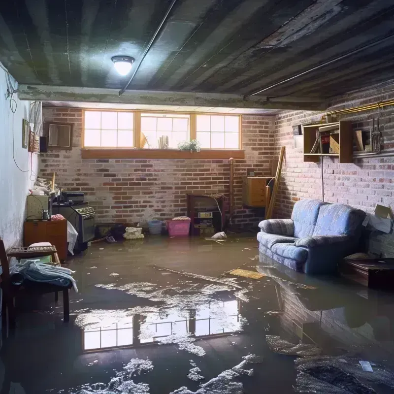 Flooded Basement Cleanup in White County, IL